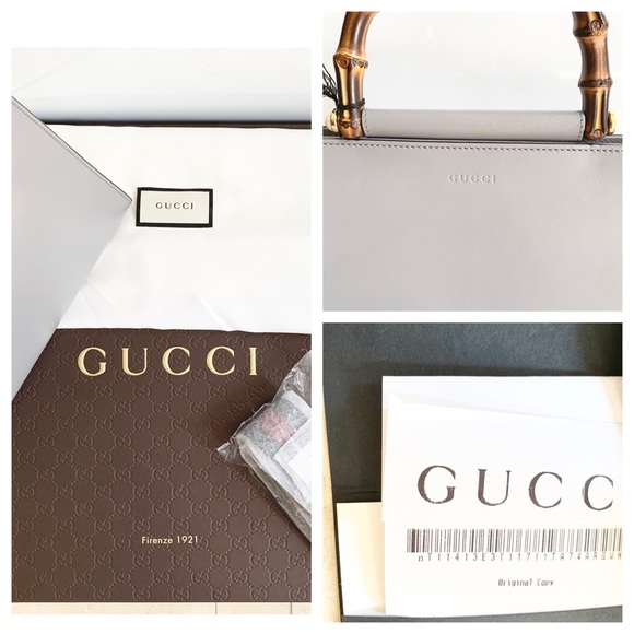 SOLD ๐๐HP๐๐Stunning Gucci Nymphaea Medium Tote - Picture 8 of 8